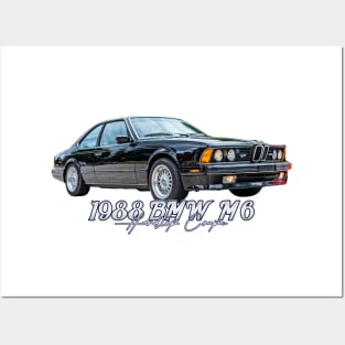 1988 BMW M6 Hardtop Coupe Posters and Art